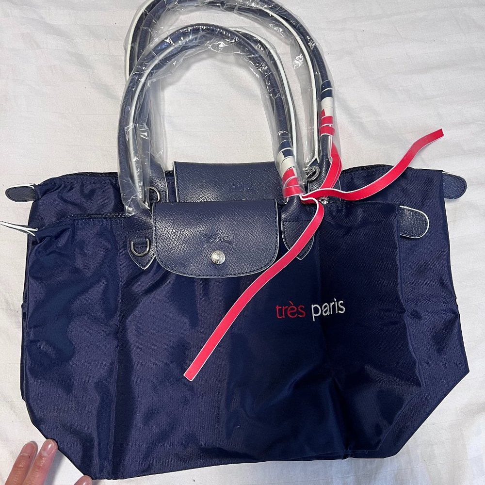 Longchamp Le Pliage Très Paris Large & Medium Shoulder Bag Tote Brand New